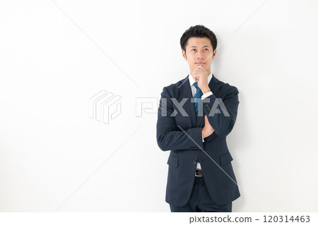 thinking businessman 120314463