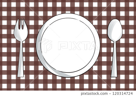 Hand painted table setting - dark chocolate brown placemats Hand painted table setting - dark chocolate brown placemats 120314724