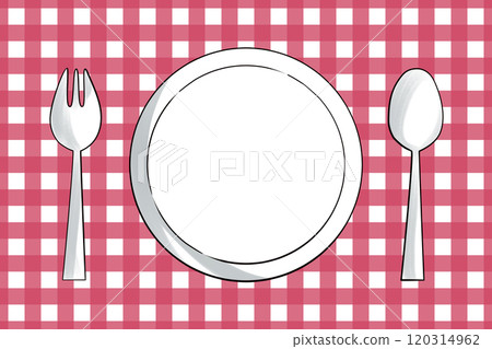 手繪餐桌佈置-舒緩的紅色餐墊 手繪餐桌佈置-舒緩的紅色餐墊 120314962