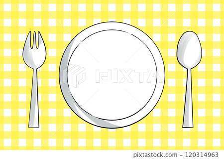 手繪餐桌佈置-清爽的檸檬黃餐墊 手繪餐桌佈置-清爽的檸檬黃餐墊 120314963