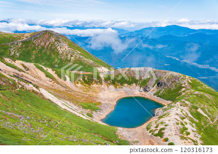 秋季登山禦嶽山:三王池 秋季登山禦嶽山:三王池 120316173