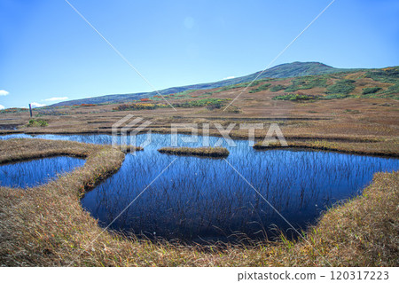 秋天的月山彌陀原 秋天的月山彌陀原 120317223
