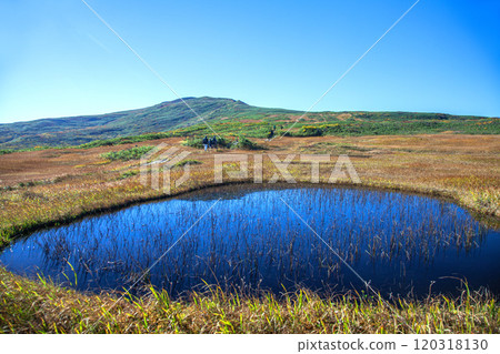 秋天的月山彌陀原 秋天的月山彌陀原 120318130