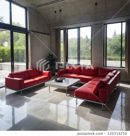 Sophisticated, future-oriented interior design: Modern interiors that create a comfortable space 120318250