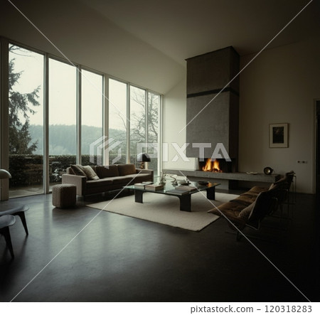 Sophisticated, future-oriented interior design: Modern interiors that create a comfortable space 120318283