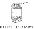 Knitting monochrome 120318365