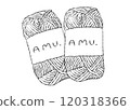 Knitting monochrome 120318366