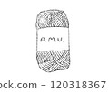 Knitting monochrome 120318367