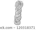 Knitting monochrome 120318371