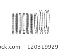 Knitting monochrome 120319929