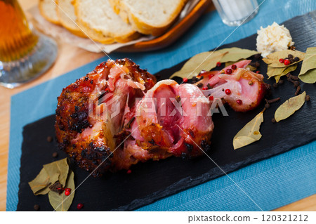 Roasted pork knuckle Roasted pork knuckle 120321212