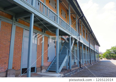 World Heritage Site "Tomioka Silk Mill" West Cocoon Warehouse 120322014