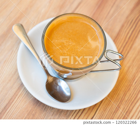 Popular Spanish coffee Cortado 120322266