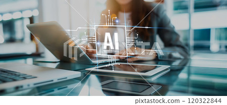 Human interact with AI artificial intelligence brain process generative AI EIDE Human interact with AI artificial intelligence brain process generative AI EIDE 120322844