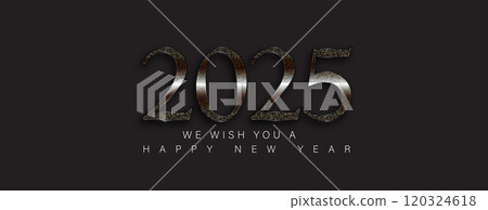 A vibrant illustration celebrating New Year 2025 A vibrant illustration celebrating New Year 2025 120324618