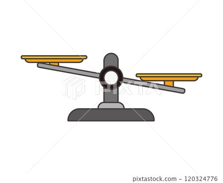 簡單的平衡圖商業插畫 簡單的平衡圖商業插畫 120324776