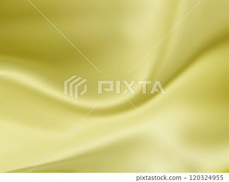 Abstract Light Waves in Soft Yellow and Golden Hues Ideal for Creating Warm Elegant and Versatile Backgrounds or Design Elements 120324955