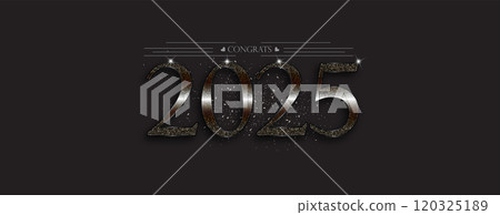 A stunning illustration for New Year 2025 120325189