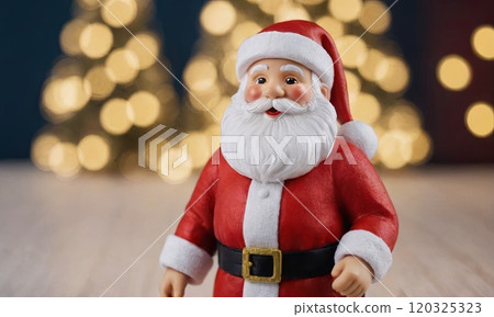 Santa Claus holiday background 120325323