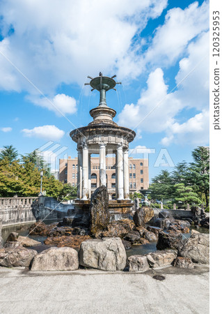 Tsurumai Park fountain tower Tsurumai Park fountain tower 120325953