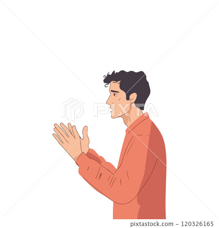 Worried Man Praying Worried Man Praying 120326165