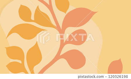 Abstract Leaf Pattern 120326198