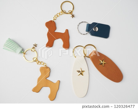 Handmade Leather Craft Keychains Handmade Leather Craft Keychains 120326477