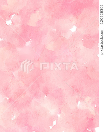 Transparent pink watercolor texture material 120326592
