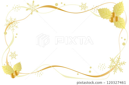聖誕可愛插畫背景框架 120327461
