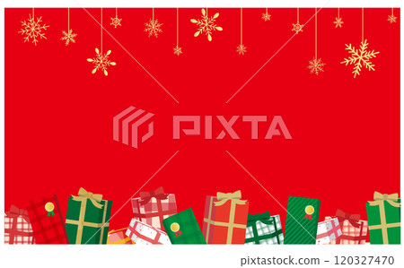 Christmas cute illustration background frame Christmas cute illustration background frame 120327470