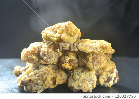 Steaming fried chicken 120327750