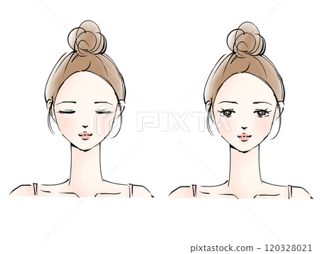 Female face Female face 120328021