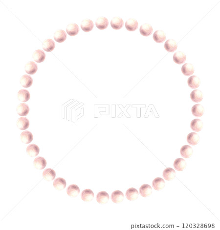Pearl frame with pink bow Watercolor hand drawn illustration. Elegant rose pastel coloured wreath. Coquette girl, ladies style pearly ribbon for greeting, wedding, card, label Isolated from background Pearl frame with pink bow Watercolor hand drawn illustration. Elegant rose pastel coloured wreath. Coquette girl, ladies style pearly ribbon for greeting, wedding, card, label Isolated from background 120328698