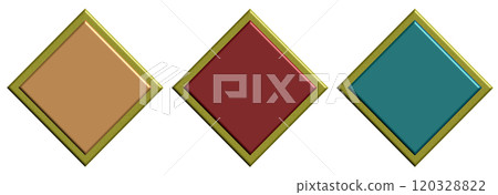 Japanese style 3D frame 120328822