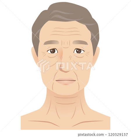 Elderly man's face, wrinkles, beauty, aging Elderly man's face, wrinkles, beauty, aging 120329137