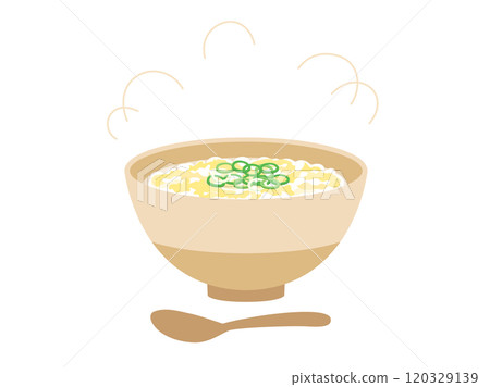 插圖靈感來自粥、稀飯和ojiya(帶湯匙的版本) 插圖靈感來自粥、稀飯和ojiya(帶湯匙的版本) 120329139