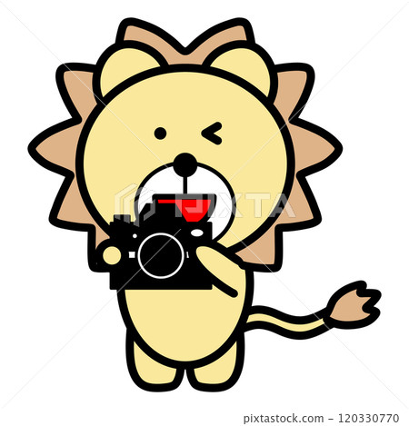 帶相機的獅子 帶相機的獅子 120330770