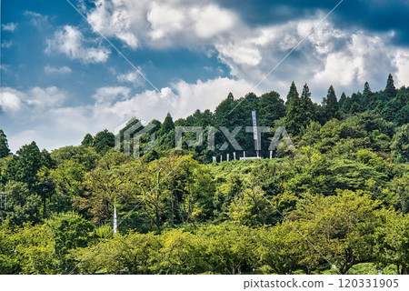 關原之戰，分裂世界的戰鬥“石田三成的營地笹尾山” 120331905