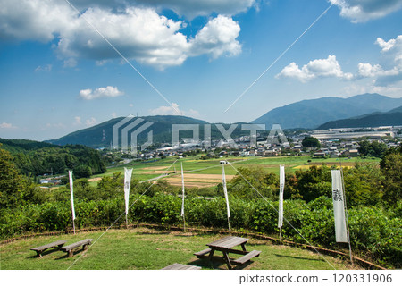 The decisive battle of Sekigahara: "Mitsunari Ishida's camp on Mt. Sasao" 120331906