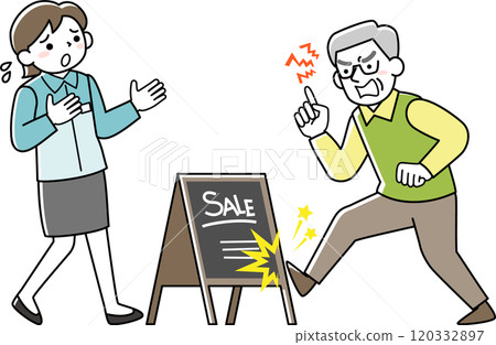 Female staff subjected to customer harassment by male customers Female staff subjected to customer harassment by male customers 120332897