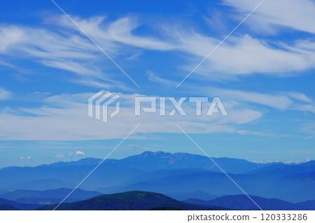 Mt. Hakusan and Mt. Betsuyama from Mt. Kuwazaki 120333286