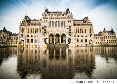Hungarian Parliament building Hungarian Parliament building 120335723