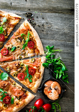 tasty pizza 120335779