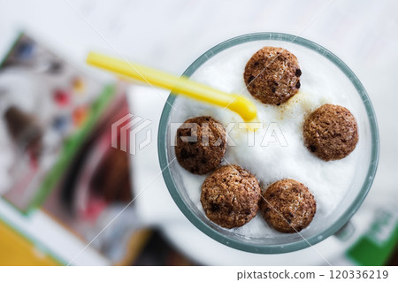 children cappuccino children cappuccino 120336219