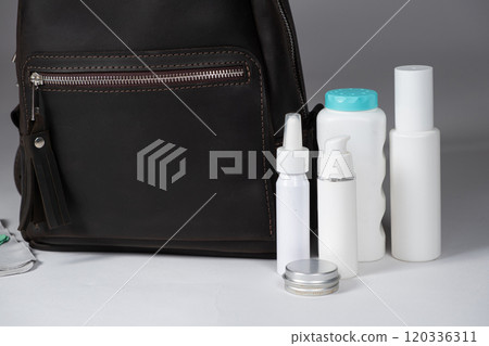 Care for leather accessories, backpack and special care products. 120336311