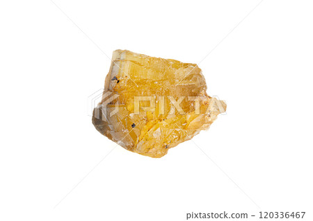 fluorite mineral stone macro on white background 120336467