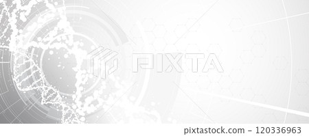 DNA science and medical background concept 120336963