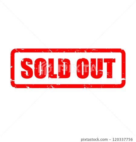 Stamp SOLD OUT Sold out Red Stylish 120337756