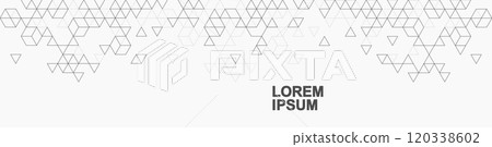 Health care abstract background with hexagons, lines and dots. Medical innovation banner template concept. Biology and pharmaceutical technology background. Vector illustration. 120338602