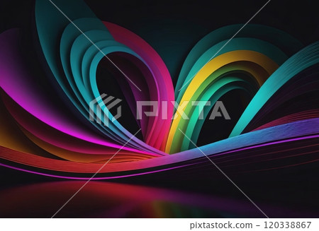 valentine's day abstraction illustration 120338867